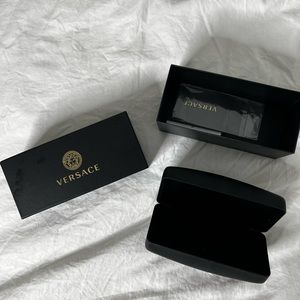 Versace sunglasses box and case